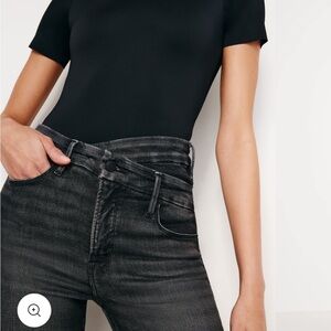 Good American Good Waist skinny jeans - Black219
